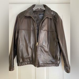 Andew Marc Additions mens leather jacket